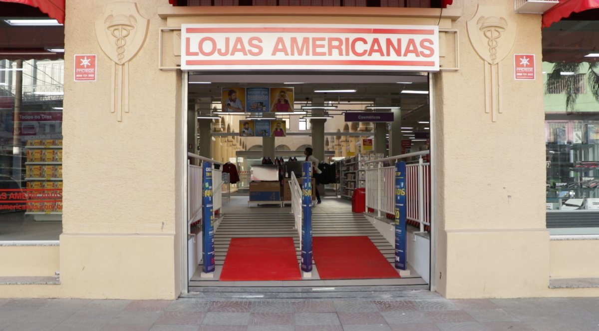 Lojas Americanas em Bagé — uma das marcas nacionais atraídas pelo ambiente de liberdade econômica.