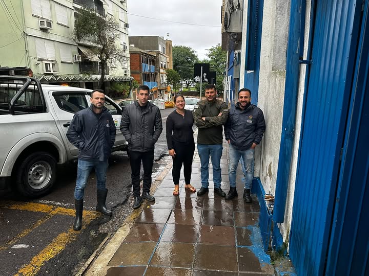 Equipe de revitalização da Casa de Hospedagem em 2022.