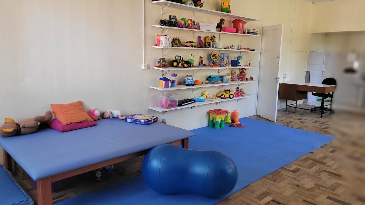 Sala de atividades do Centro de Referência ao Autismo de Bagé