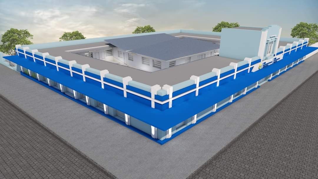 Projeto do novo prédio da Guarda Municipal de Bagé.