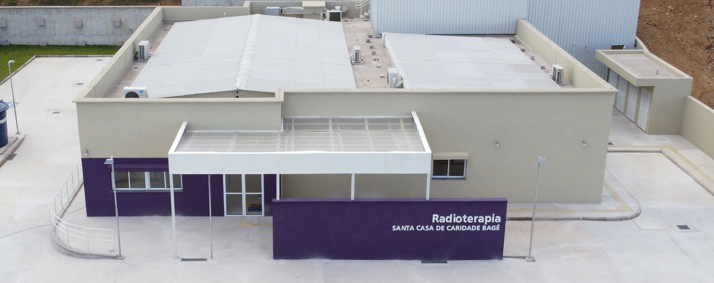 Hospital do Câncer de Bagé — vista aérea