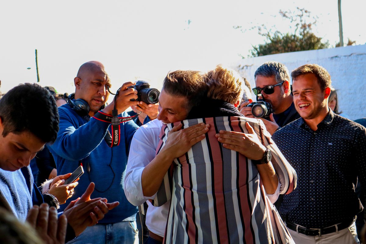Divaldo Lara em visita ao Lar dos Irmãos Santo Estevão.