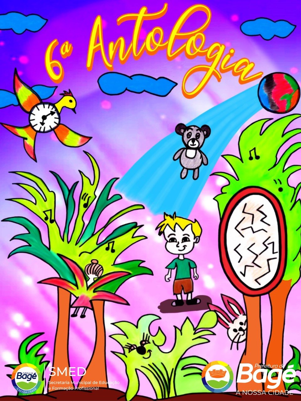Capa da 6ª Antologia.
